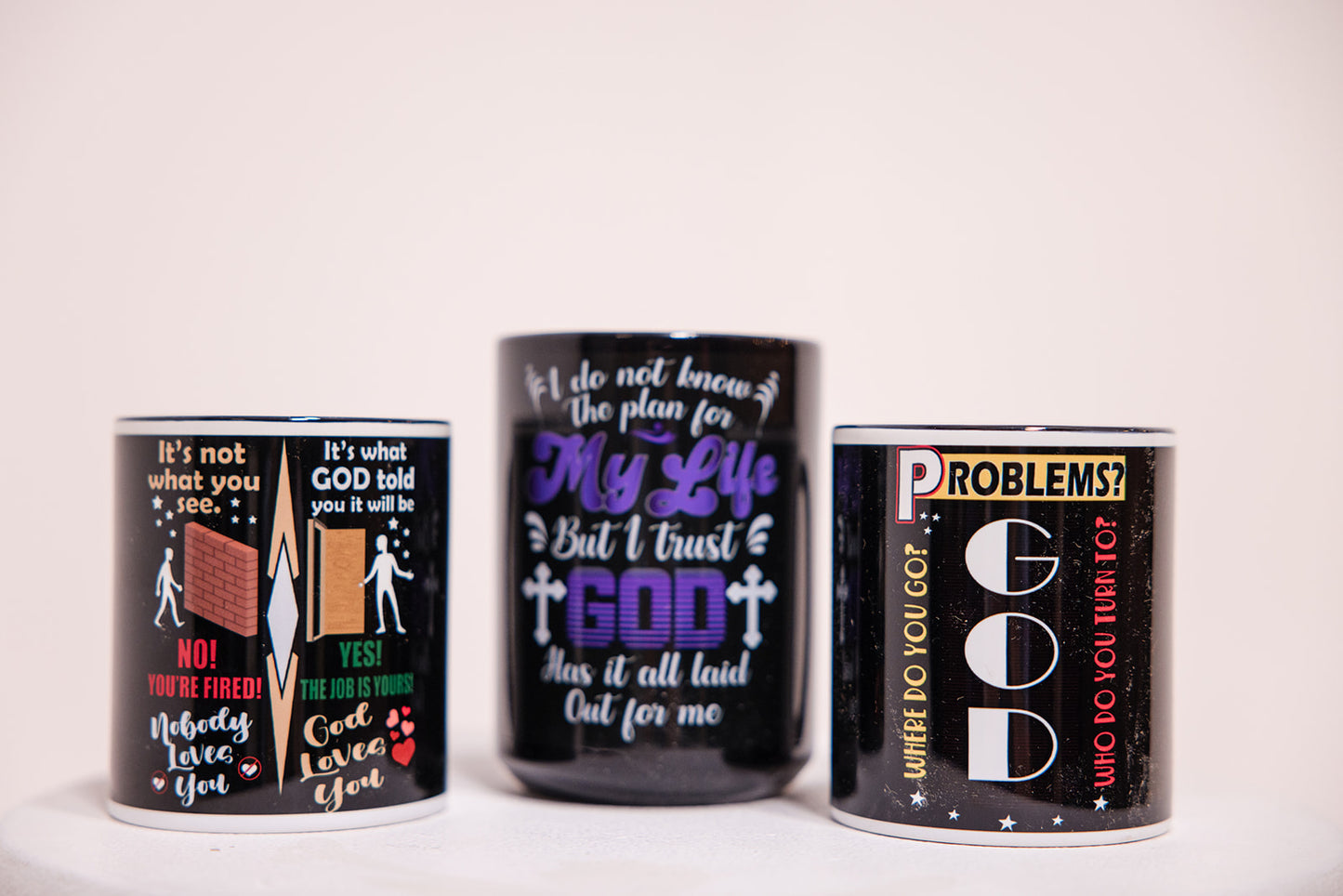 Black Glossy Mug