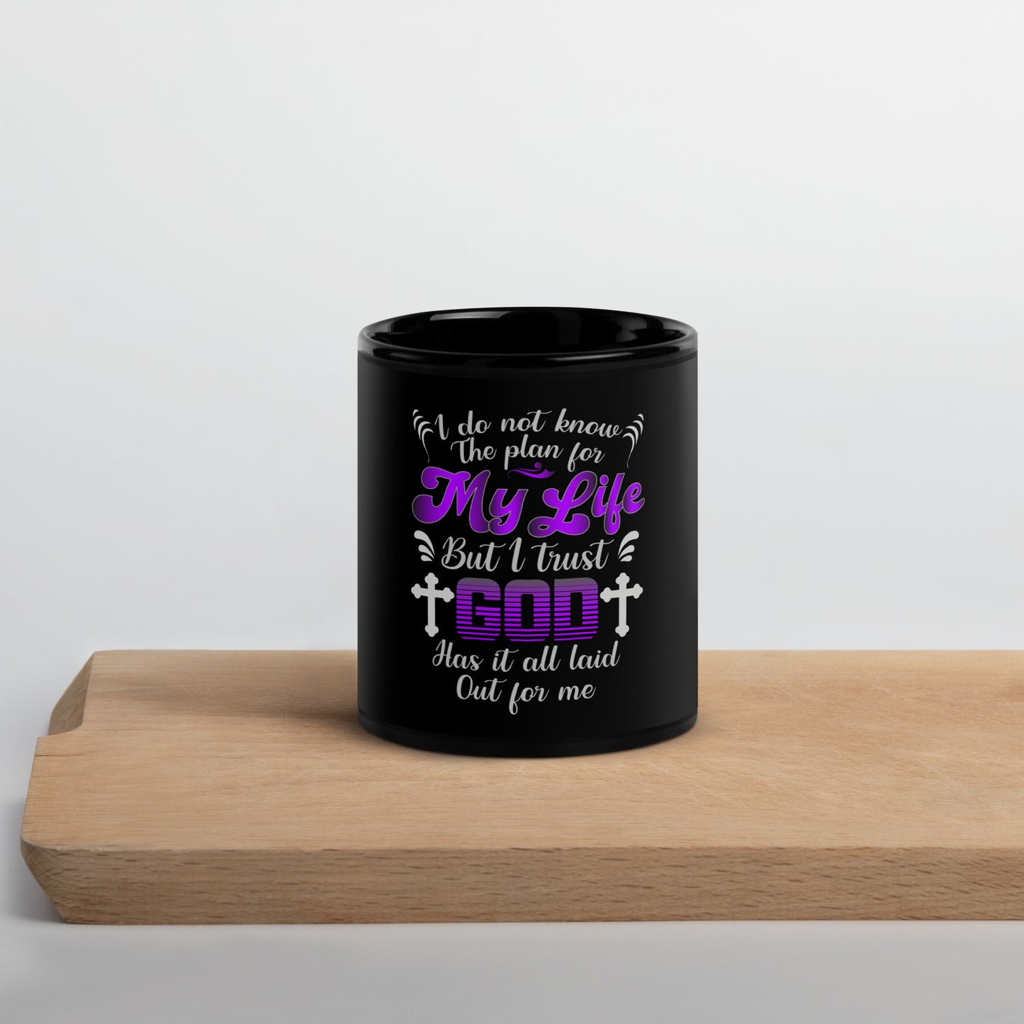 Black Glossy Mug