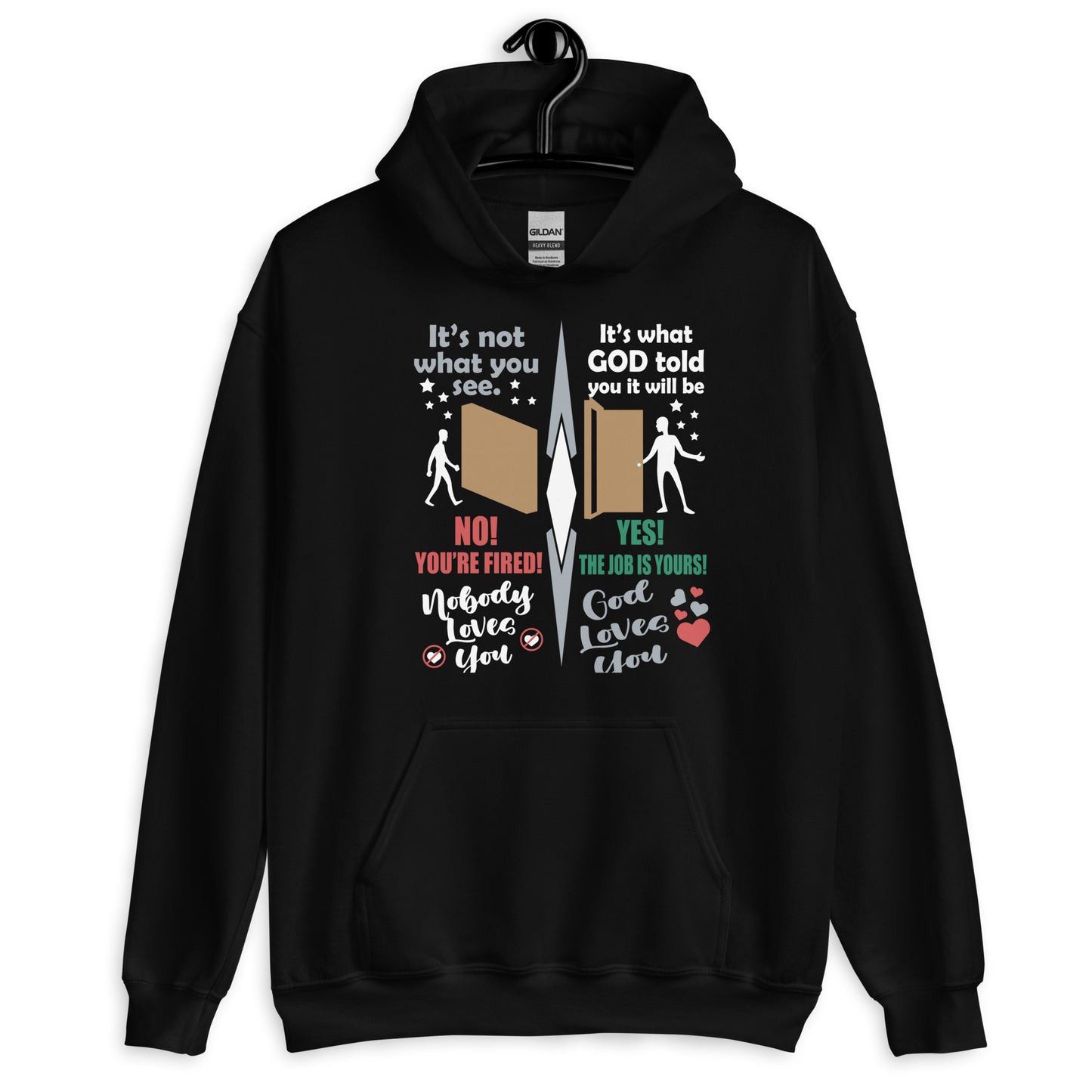 BeyondYou Men's Premium Eco Hoodie (Plus Size)