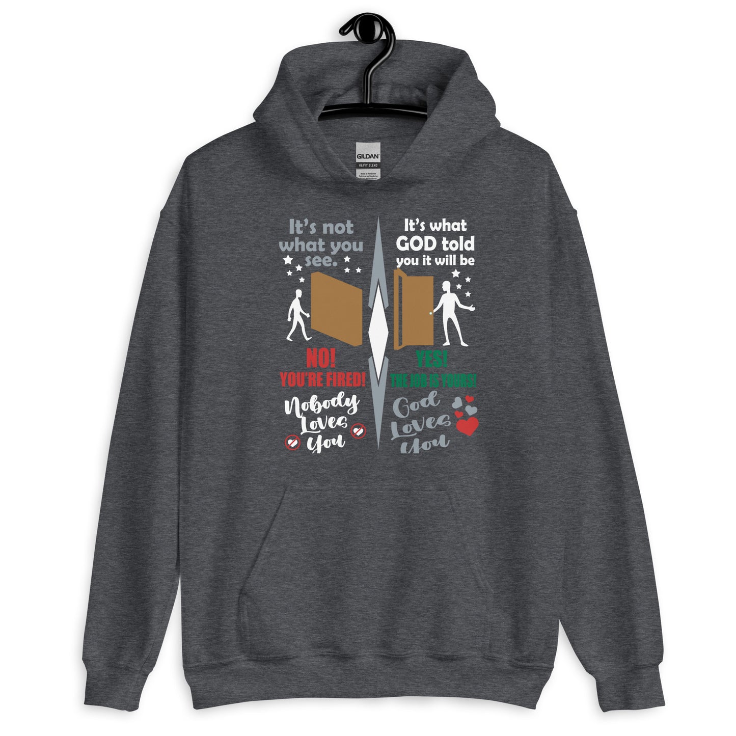 BeyondYou Men's Premium Eco Hoodie (Plus Size)