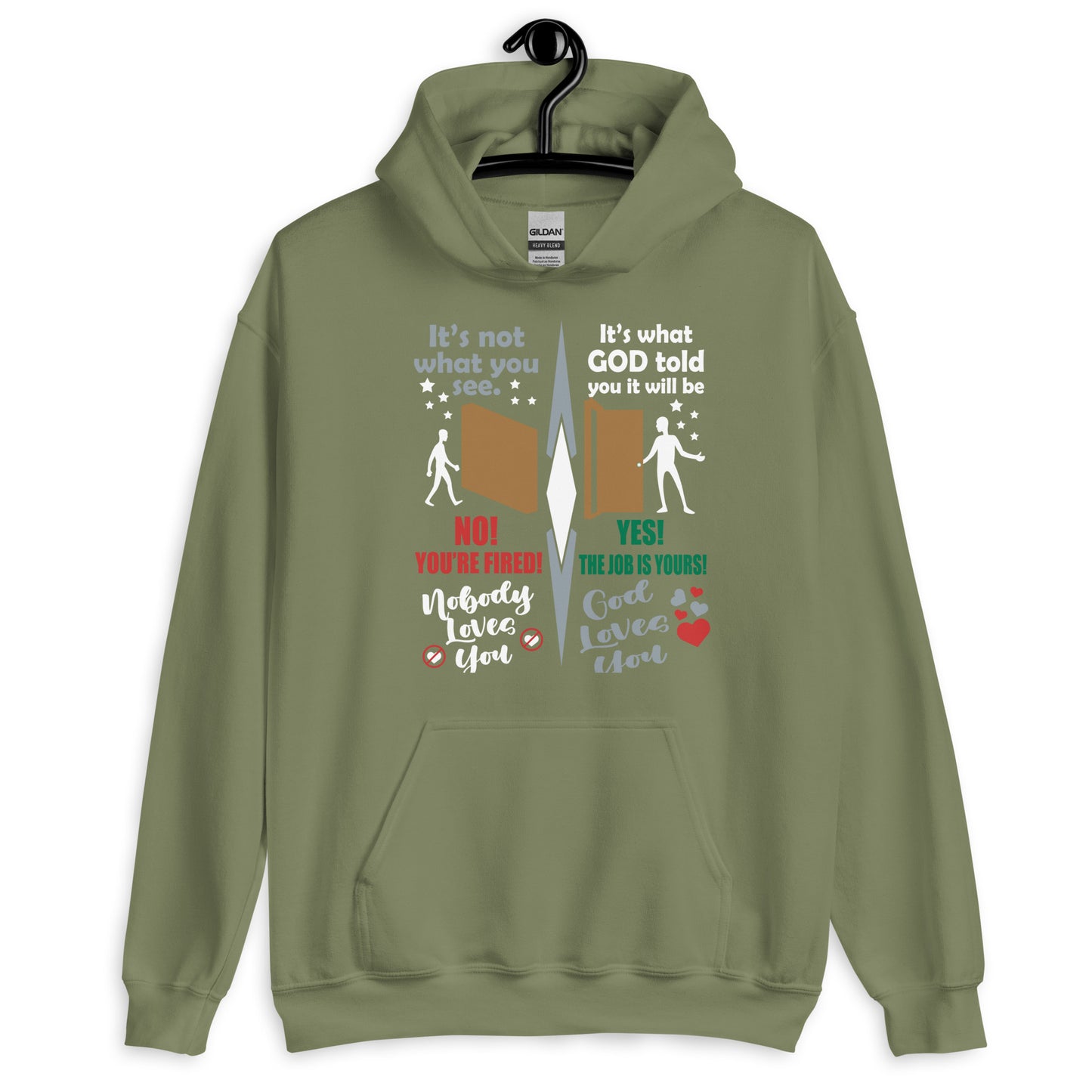 BeyondYou Men's Premium Eco Hoodie (Plus Size)