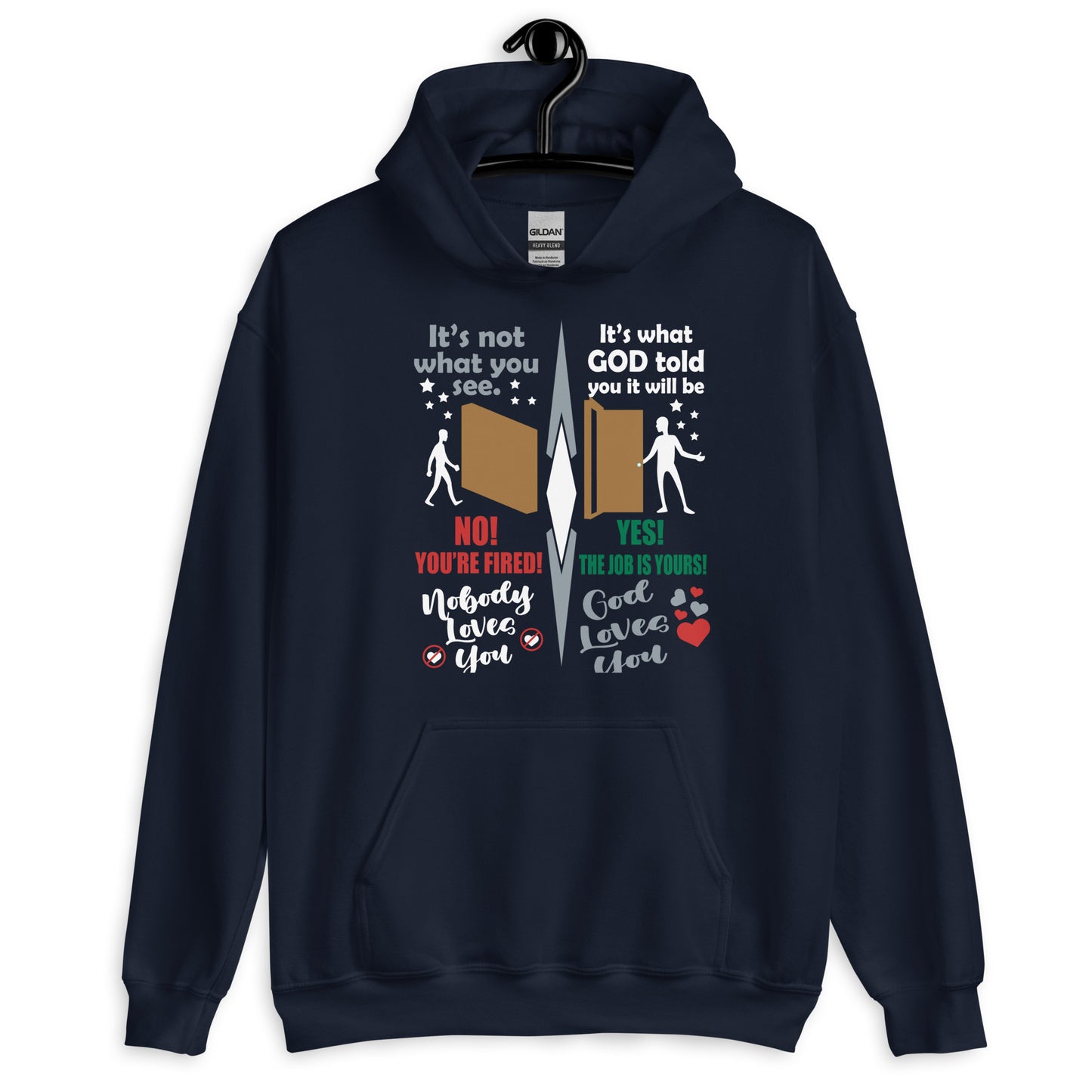 BeyondYou Men's Premium Eco Hoodie (Plus Size)