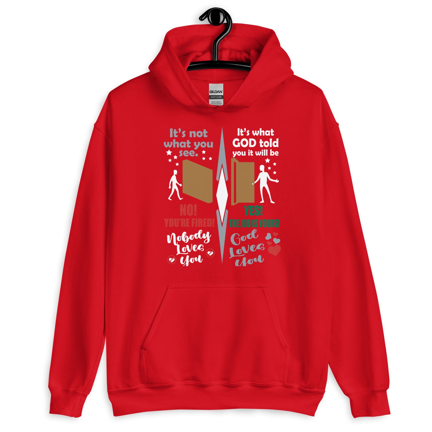 BeyondYou Men's Premium Eco Hoodie (Plus Size)
