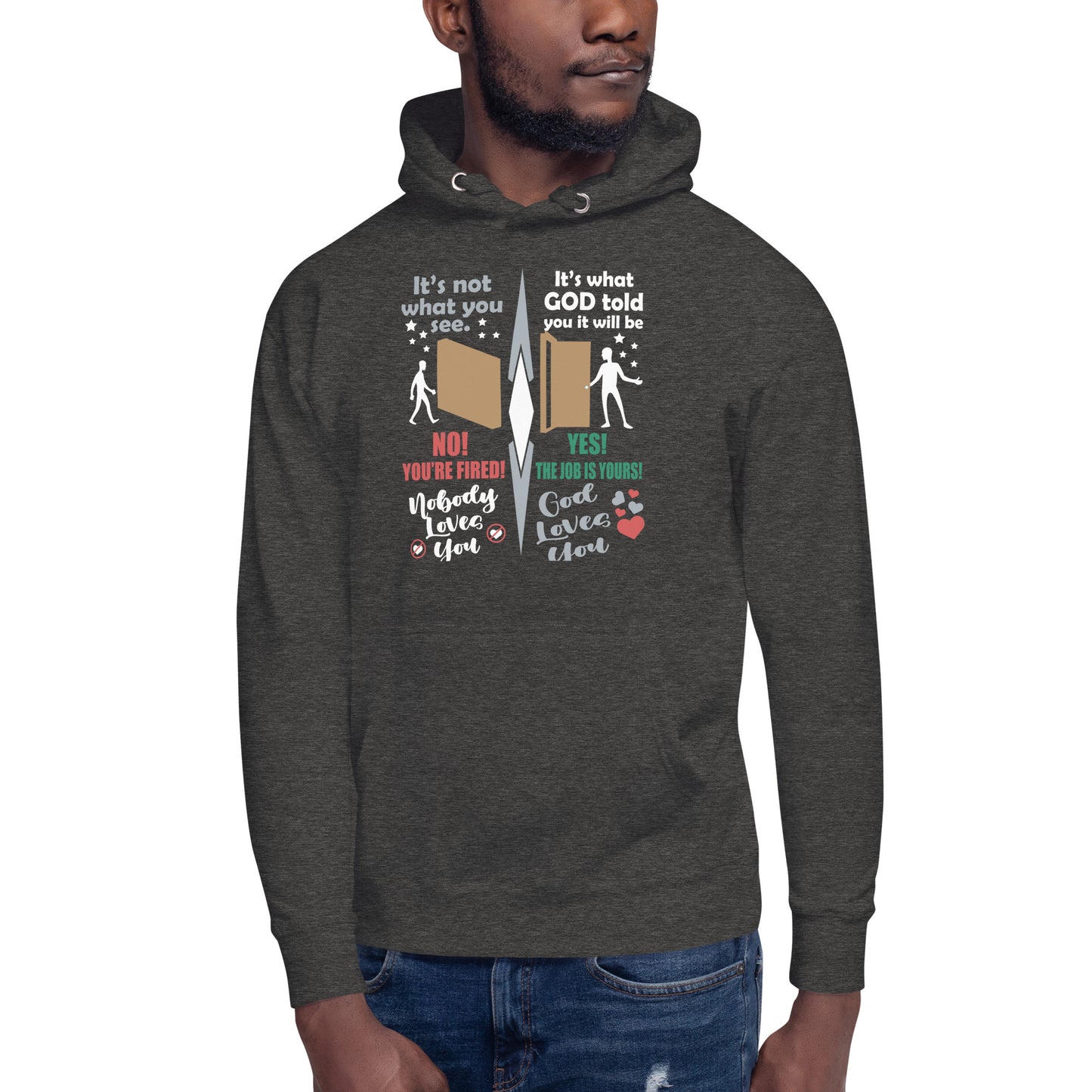 BeyondYou Men's Premium Eco Hoodie