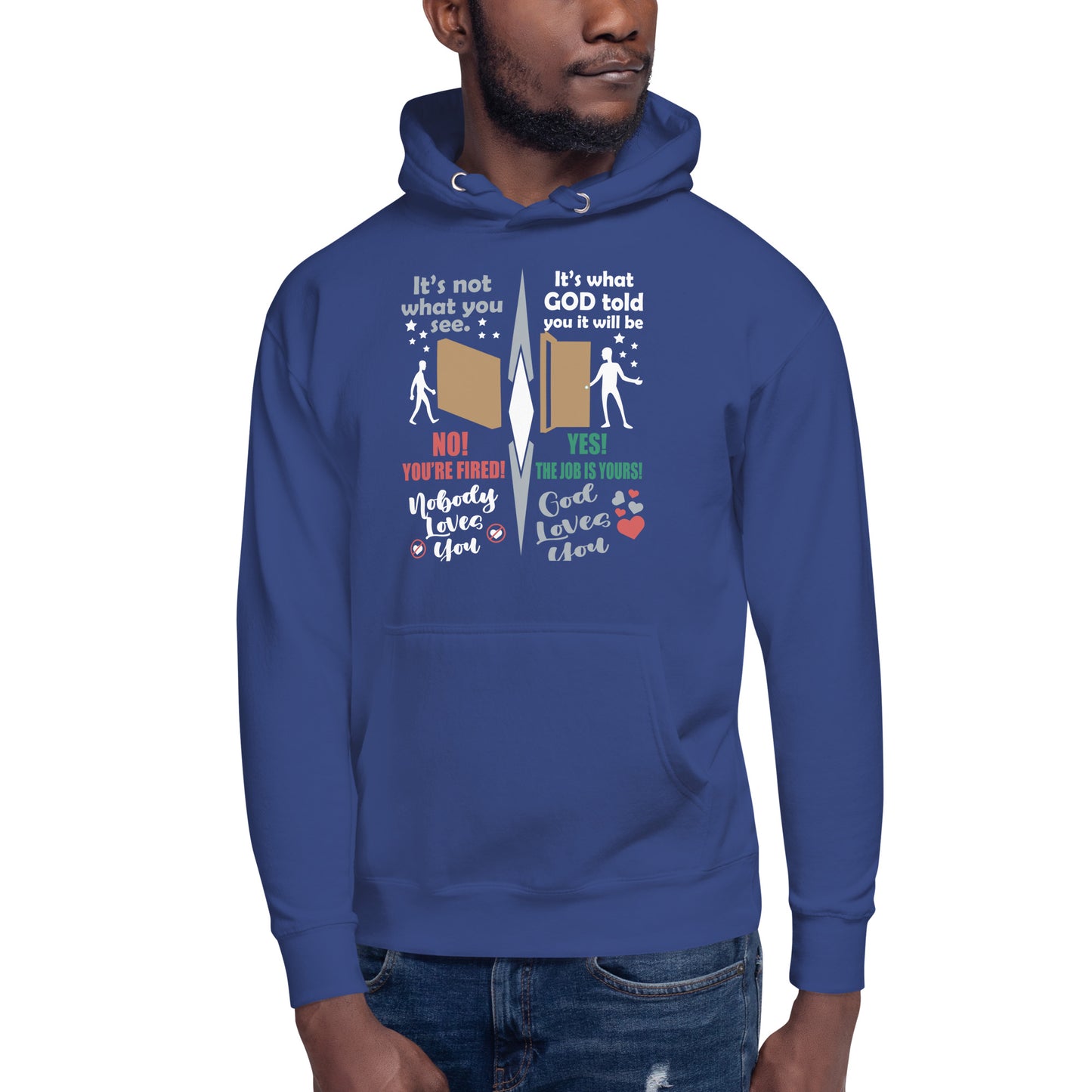BeyondYou Men's Premium Eco Hoodie